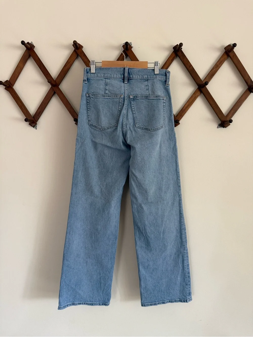 J. Crew Light Blue Wide-Leg Jeans